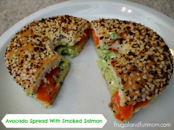Avocado Spread With Smoked Salmon