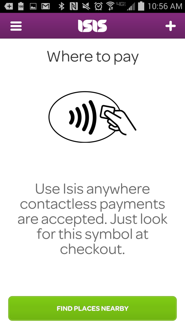 How to use the Offers through the ISIS Mobile Wallet