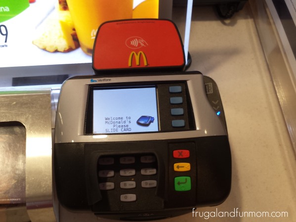 Paying at McDonald's with the ISIS Mobile Wallet