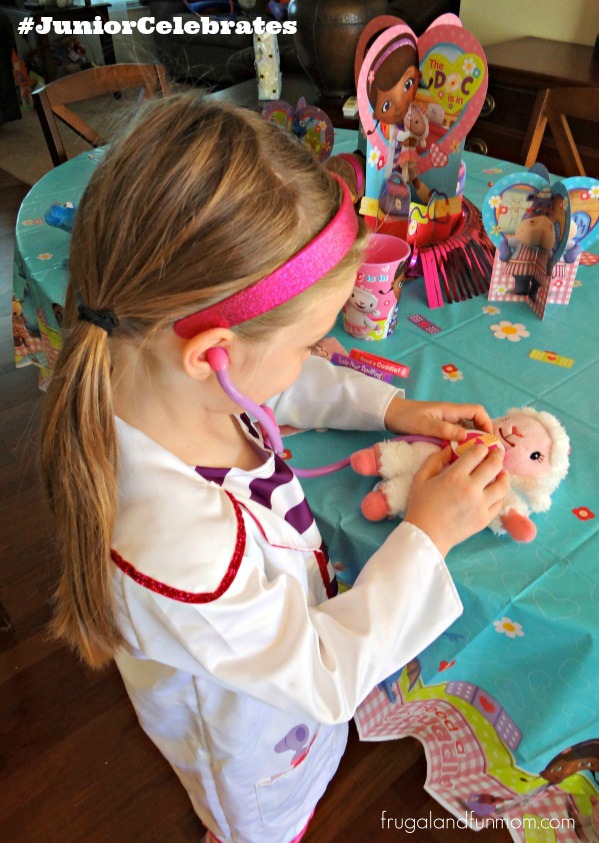 Doc McStuffins Halloween Costume and Heart Bandage Cookies!