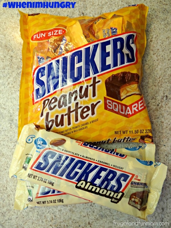 Snickers Almond and Peanut Butter Squares