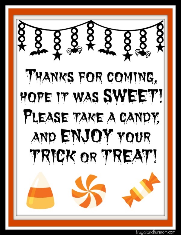 Party Flyer for Halloween #TrickOrSweet