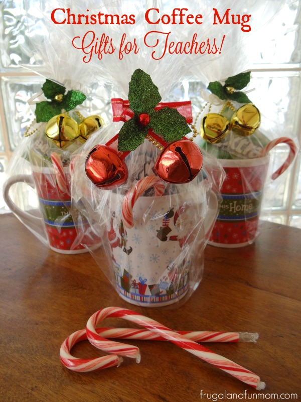 Christmas Coffee Mug Gifts For Teachers! #PackInMoreMemories