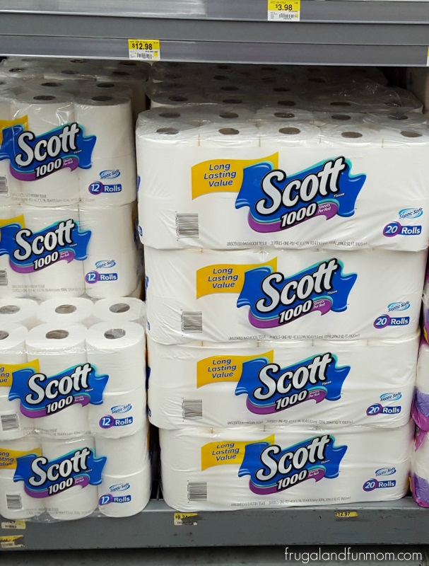 Scott 1000 Bathroom Tissue at Walmart