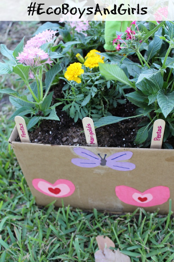 Compostable Cardboard Butterfly Garden Tutorial!