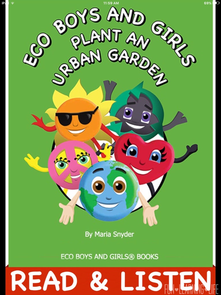 Eco Boys and Girls Plant An Urban Garden Book
